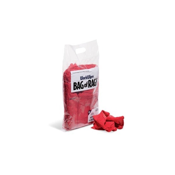 Workwipes Red Shop Towels in Bag 50 towels/bag 14" L x 14" W, 50PK WIP547 - main